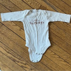 tenth & pine Turkey Onesie - Size 0-3 Months - NWOT